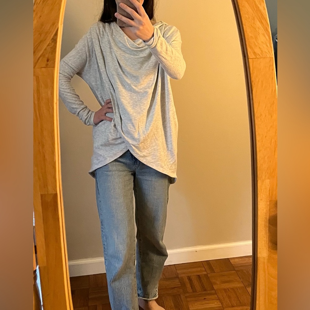 Athleta Purana Wrap Sweatshirt